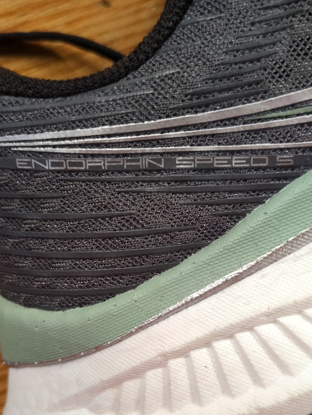 Saucony Endorphin Speed 5 Mens Running Shoes Gray Size 11.5 - Picture 10 of 15